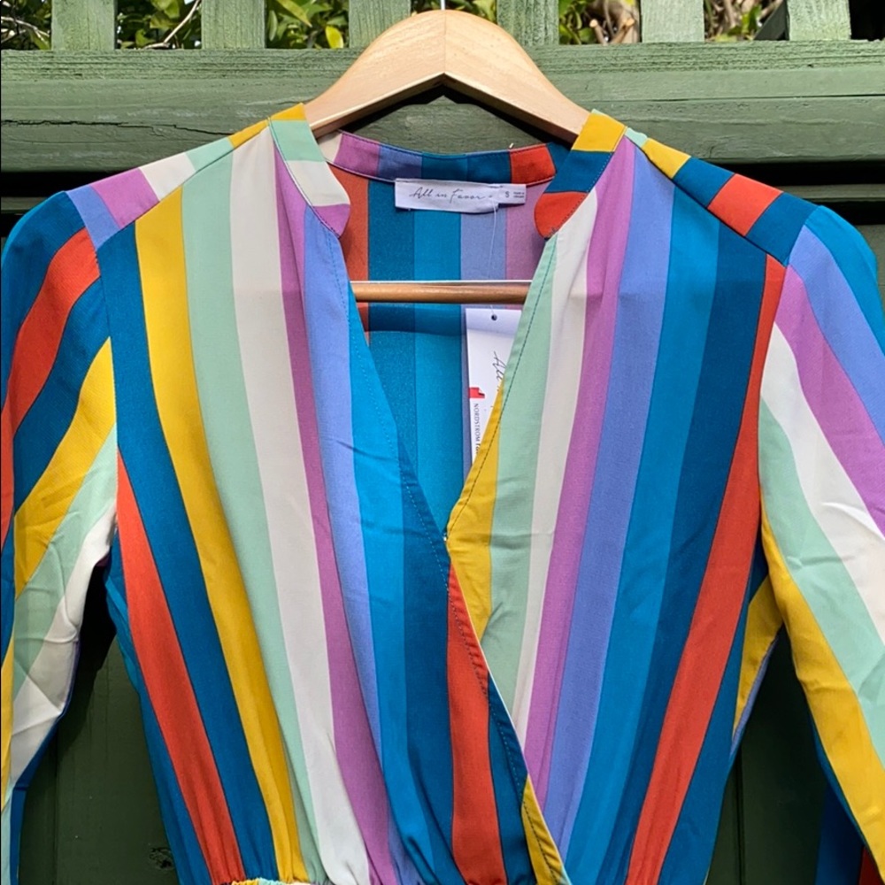 Rainbow disco dress - Picture 2 of 2